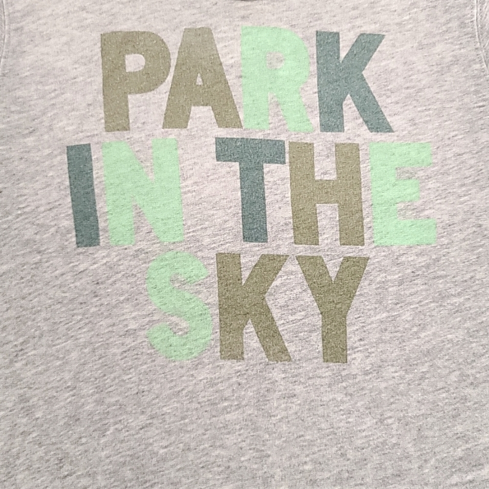 CREWCUTS x HIGH LINE Graphic Crop Sweatshirt Girls 8 Park in the Sky NYC LIMITED - Picture 8 of 12